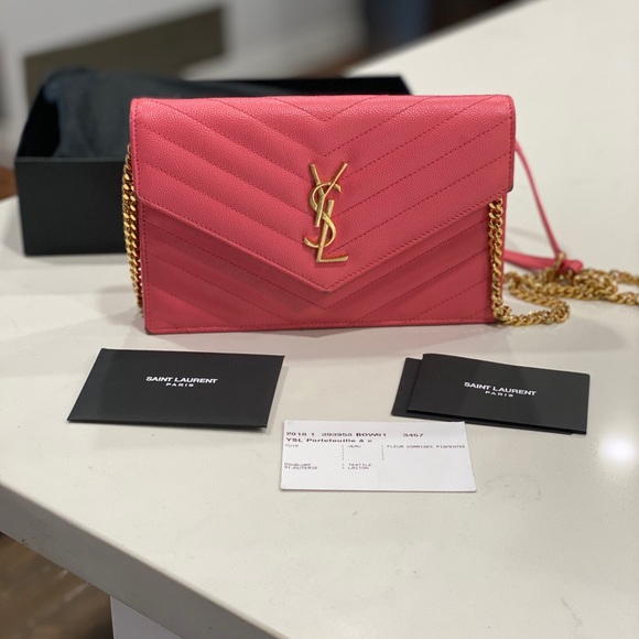 ***SOLD*** YSL wallet on Chain - Picture 9 of 12